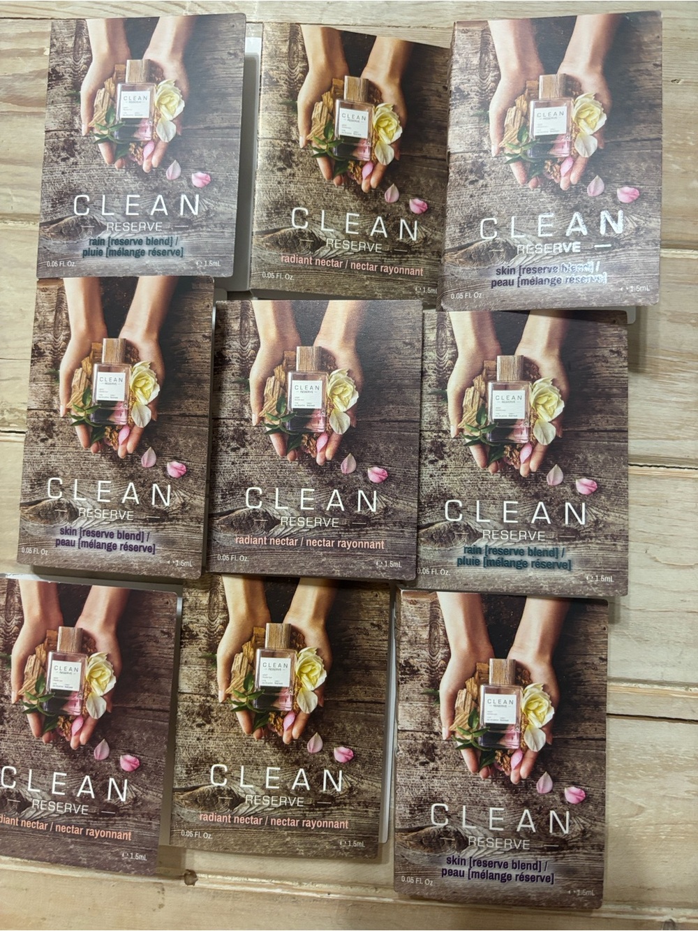 CLEAN Reserve Radiant Nectar Fragrance Sample Set - (711)